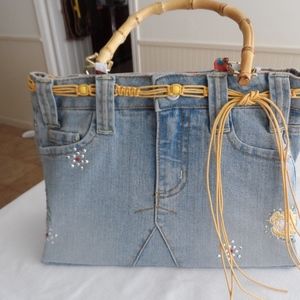 Blue Jeans Denim purse